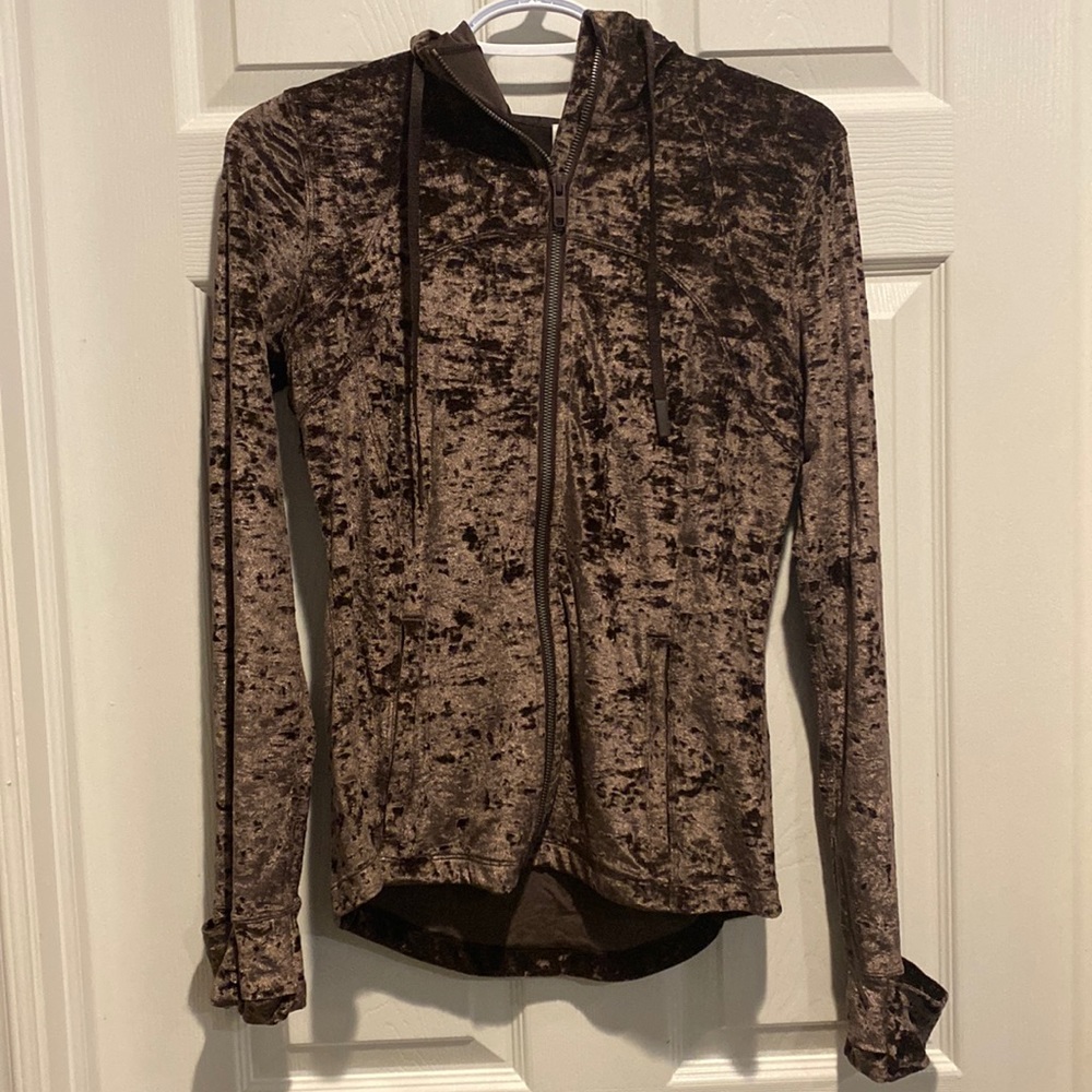 NWOT Lululemon Hooded Define Jacket *Crushed Velvet
